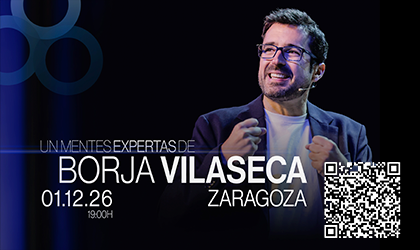 cinco entradas dobles para la charla de «Mentes Expertas» con Borja Vilaseca